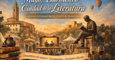 Mayo transforma Barbastro en un gran escaparate de la literatura