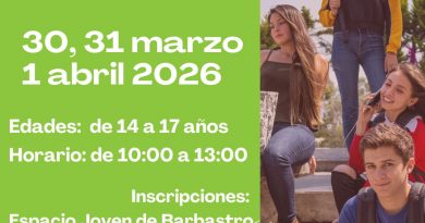 Barbastro impulsa la formación juvenil con un curso para iniciarse en el tiempo libre
